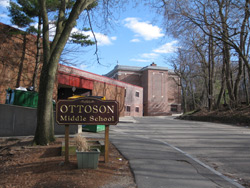 school road entrance